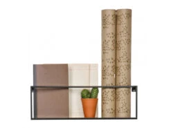 WOOOD Wandplank MEERT - Zwart Zwart