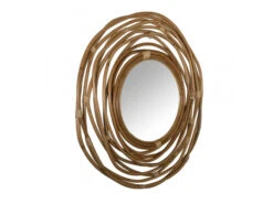 Spiegel KUBU - Rattan Hout
