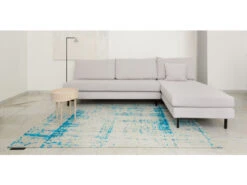 Tapijt PROSPER - Turquise Blue Blauw -BergHOFF || Zuiver Verkoopwinkel 12601 deba meubelen decoratie karpi group prosper