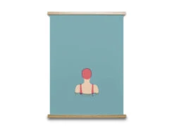 Poster SWIMMER Multicolor