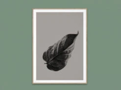 Poster SABI LEAF 01 Paars -BergHOFF || Zuiver Verkoopwinkel 12720 deba meubelen decoratie paper collective sabi leaf 04