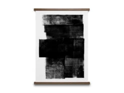 Poster MIDNIGHT Zwart