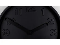 Zuiver Klok CONCRETE TIME - All Black Zwart -BergHOFF || Zuiver Verkoopwinkel 12864 deba meubelen decoratie zuiver concrete time