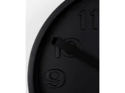 Zuiver Klok CONCRETE TIME - All Black Zwart -BergHOFF || Zuiver Verkoopwinkel 12865 deba meubelen decoratie zuiver concrete time