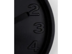 Zuiver Klok CONCRETE TIME - All Black Zwart -BergHOFF || Zuiver Verkoopwinkel 12866 deba meubelen decoratie zuiver concrete time