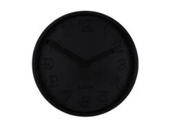 Zuiver Klok CONCRETE TIME - All Black Zwart