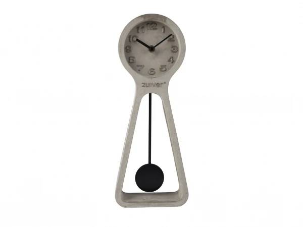 Zuiver Klok PENDULUM TIME - Concrete Grijs 3 Zuiver Klok PENDULUM TIME - Concrete Grijs