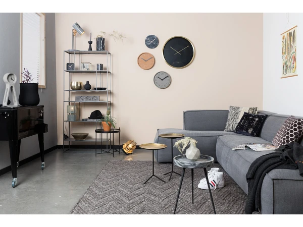 Zuiver Klok PENDULUM TIME - Concrete Grijs 4 Zuiver Klok PENDULUM TIME - Concrete Grijs - Afbeelding 2