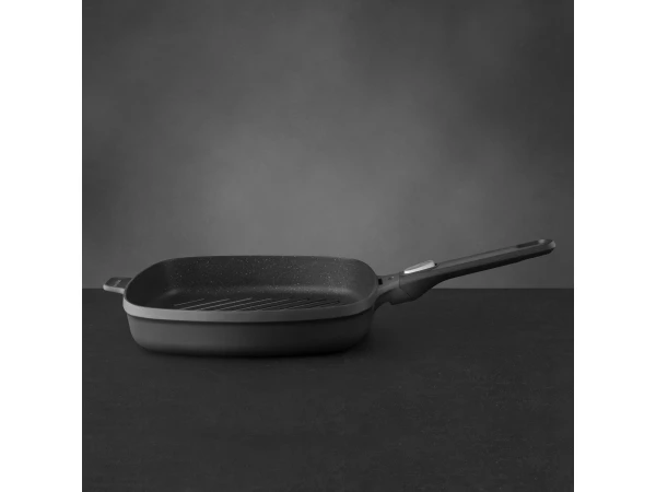 BergHOFF Grillpan GEM LINE Zwart 4 BergHOFF Grillpan GEM LINE Zwart - Afbeelding 2