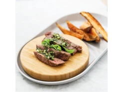 BergHOFF Ovaal Bord Met Bamboesnijplank LEO Hout -BergHOFF || Zuiver Verkoopwinkel 16639 deba meubelen decoratie berghoff leo line