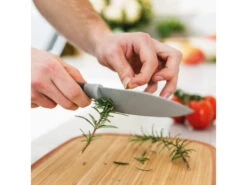 BergHOFF Koksmes Met Kruidenstripper En Beschermhoes LEO Rvs -BergHOFF || Zuiver Verkoopwinkel 16744 deba meubelen decoratie berghoff leo line