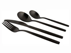 Bestekset, 16-delig ENZO - Zwart Zwart