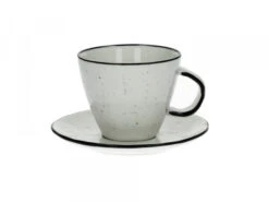 Kop En Schotel BASIL Porselein Multicolor