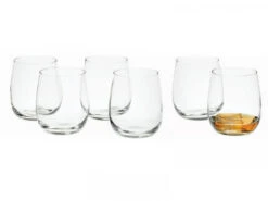 Set Van 6 Whiskyglazen Glas