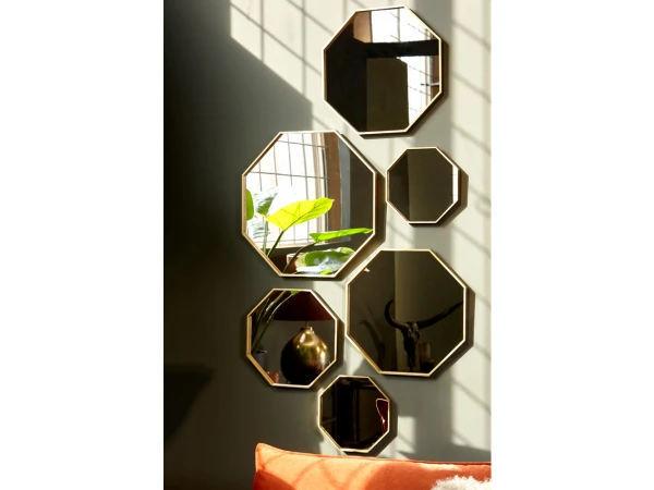 Spiegel M LEVA - Hout Hout 4 Spiegel M LEVA - Hout Hout - Afbeelding 2