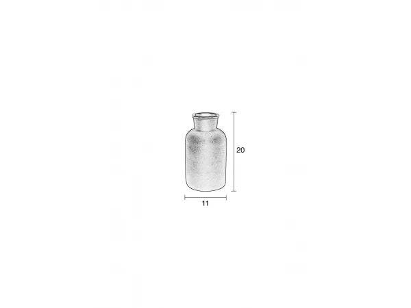 Zuiver Vaas M FARMA - Black Zwart 11 Zuiver Vaas M FARMA - Black Zwart - Afbeelding 9