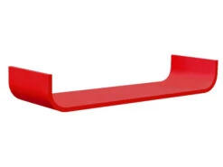 Muurplank FLOWER WALLSHELF - Rood Rood