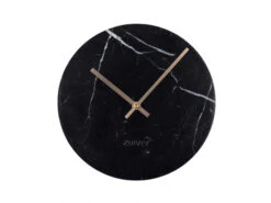 Zuiver Klok MARBLE TIME - Black Zwart
