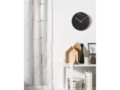 Zuiver Klok MARBLE TIME - Black Zwart -BergHOFF || Zuiver Verkoopwinkel 9827 deba meubelen decoratie zuiver marble time