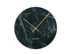 Zuiver Klok MARBLE TIME - Green Groen