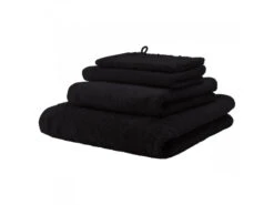 Handdoek LONDON - Zwart Zwart