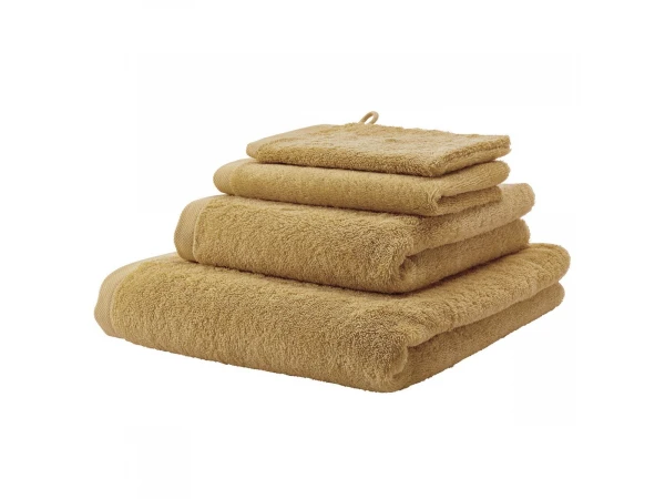 Handdoek LONDON - Oker Geel 3 Handdoek LONDON - Oker Geel