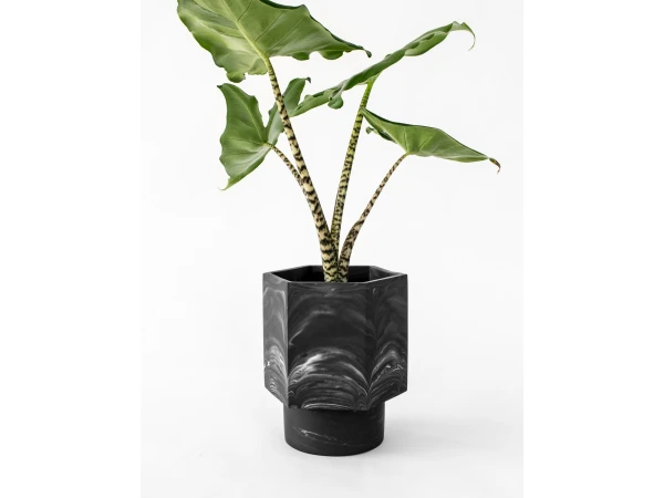 Zelfwaterende Plantenpot 12 Cm HAPI - Zwart Zwart 3 Zelfwaterende Plantenpot 12 Cm HAPI - Zwart Zwart
