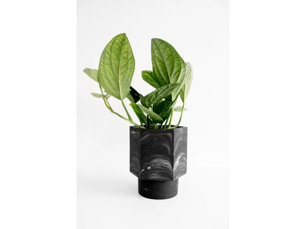 Zelfwaterende Plantenpot 12 Cm HAPI - Zwart Zwart 12 Zelfwaterende Plantenpot 12 Cm HAPI - Zwart Zwart - Afbeelding 10