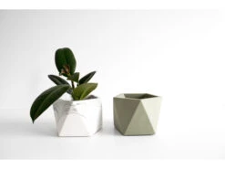 Plantenpot 8,5 Cm MARE - White Marble Wit -BergHOFF || Zuiver Verkoopwinkel boutique botanique 39633