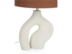 Tafellamp FREYA - Wit/Roestbruin Wit -BergHOFF || Zuiver Verkoopwinkel coco maison freya 72161