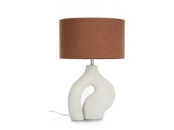 Tafellamp FREYA - Wit/Roestbruin Wit -BergHOFF || Zuiver Verkoopwinkel coco maison freya 72166