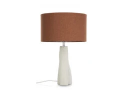 Tafellamp FREYA - Wit/Roestbruin Wit -BergHOFF || Zuiver Verkoopwinkel coco maison freya 72168