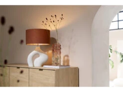 Tafellamp FREYA - Wit/Roestbruin Wit -BergHOFF || Zuiver Verkoopwinkel coco maison freya 72170