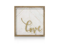 Wanddecoratie LOVE - Goud Goud -BergHOFF || Zuiver Verkoopwinkel coco maison love 28637