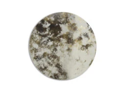 Spiegel MOON - Grijs/goud Grijs