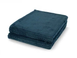 Plaid MARA - Smaragd Blauw