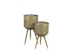 Plantenstaander L BOTANIQUE - Goud Goud -BergHOFF || Zuiver Verkoopwinkel dutchbone botanique 28606