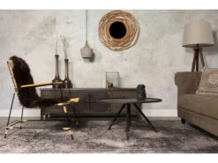 Tapijt RUGGED - Dark Zwart -BergHOFF || Zuiver Verkoopwinkel dutchbone rugged 36563