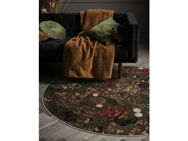 ESSENZA Plaid FURRY - Leather Brown Bruin 4 ESSENZA Plaid FURRY - Leather Brown Bruin - Afbeelding 2