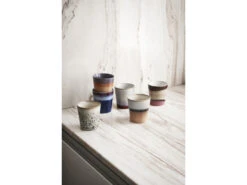 Set Van 6 Tassen 70's CERAMICS Multicolor -BergHOFF || Zuiver Verkoopwinkel hk living 48400