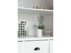 Plantenpot Ø12 Cm JANE - White Marble Wit -BergHOFF || Zuiver Verkoopwinkel house raccoon 46532