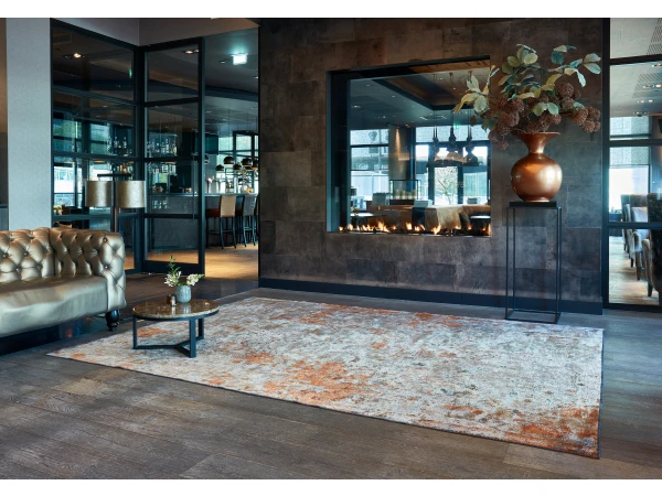 Tapijt RAFAEL - Grijs/roestbruin Bruin 4 Tapijt RAFAEL - Grijs/roestbruin Bruin - Afbeelding 2