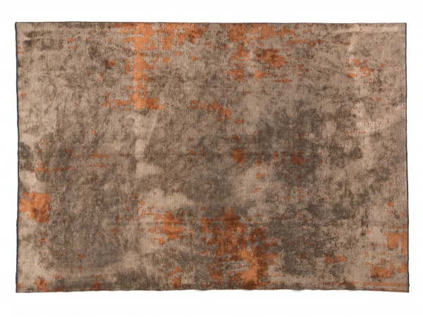 Tapijt RAFAEL - Grijs/roestbruin Bruin 3 Tapijt RAFAEL - Grijs/roestbruin Bruin