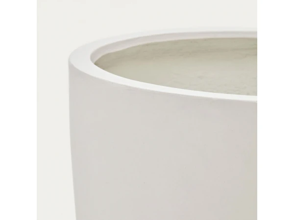 Bloempot AIGUABLAVA - Wit Wit 5 Bloempot AIGUABLAVA - Wit Wit - Afbeelding 3