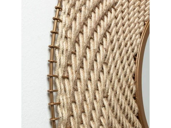 Spiegel KLEVIN - Naturel/Goud Goud 5 Spiegel KLEVIN - Naturel/Goud Goud - Afbeelding 3