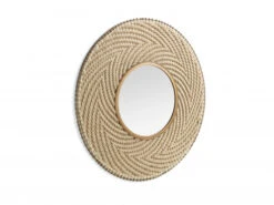 Spiegel KLEVIN - Naturel/Goud Goud