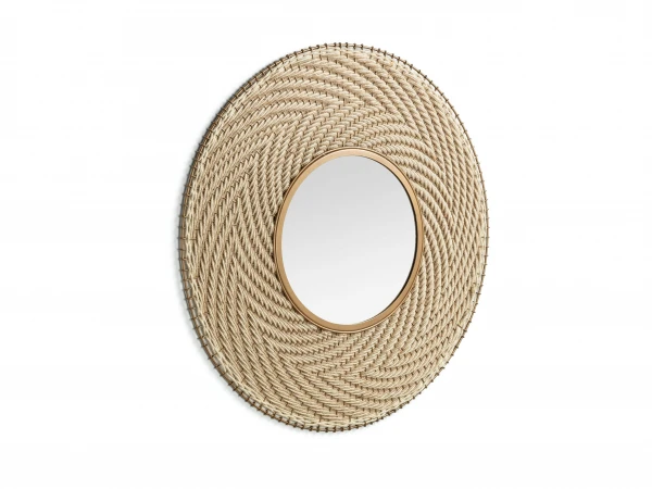 Spiegel KLEVIN - Naturel/Goud Goud 3 Spiegel KLEVIN - Naturel/Goud Goud