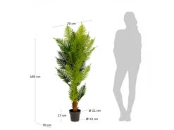 Kunstplant FERN PALM Groen -BergHOFF || Zuiver Verkoopwinkel kave home palmera 37546