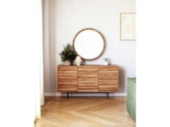 Spiegel POLKE - Glas/teak Hout -BergHOFF || Zuiver Verkoopwinkel kave home polke 66563