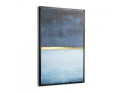 Schilderij WRINGLEY - Blue Blauw